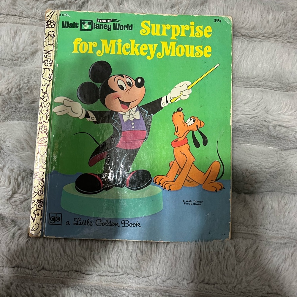 Disney’s Surprise for Mickey Mouse A Little Golden Book